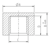 dimensions for a new product titled easy blind vents